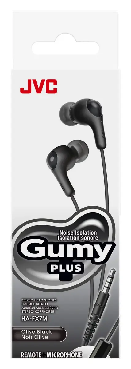 JVC Gumy Plus HA-FX7M vadu iekšausu austiņas Photo 2