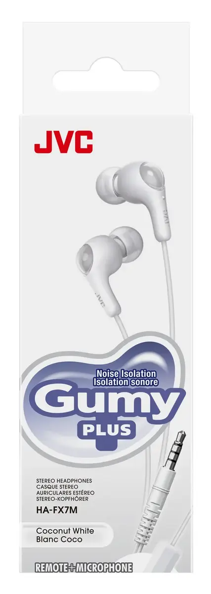 JVC Gumy Plus HA-FX7M проводные внутриканальные Photo 2