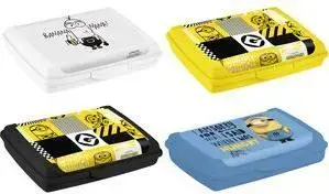 keeeper lunchbox Carla mini "Minions Mosaic" 0.5 L, Deco-Click-Box mini, PP with practical snap closure