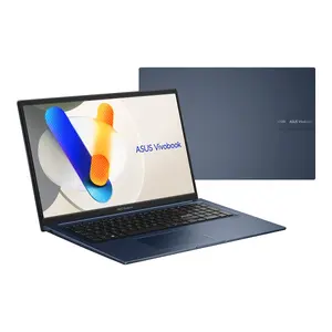 Ноутбук Asus Vivobook 17 X1704VA-AU1152W — Intel Core Ultra 5 120U, 16 ГБ DDR5, 512 ГБ NVMe SSD, 17.3" FHD IPS, Quiet Blue