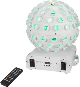 EUROLITE AKKU B-40 Laser Strahleneffekt AIR white — 5x 8W RGBW LED, RG‑Laser, battery up to 11 h