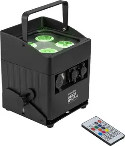 EUROLITE Akku Uplight AKKU IP UP-4 QCL Spot QuickDMX MK2 IP65 RGBW 8°