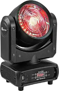 Moving-head wash light EUROLITE LED TMH-W120 Hypno 120W RGB/WW COB LED for stage lighting