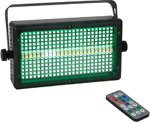 Strobe light EUROLITE LED Mini Strobe ABL RGB CW DMX with Remote, 288 LEDs
