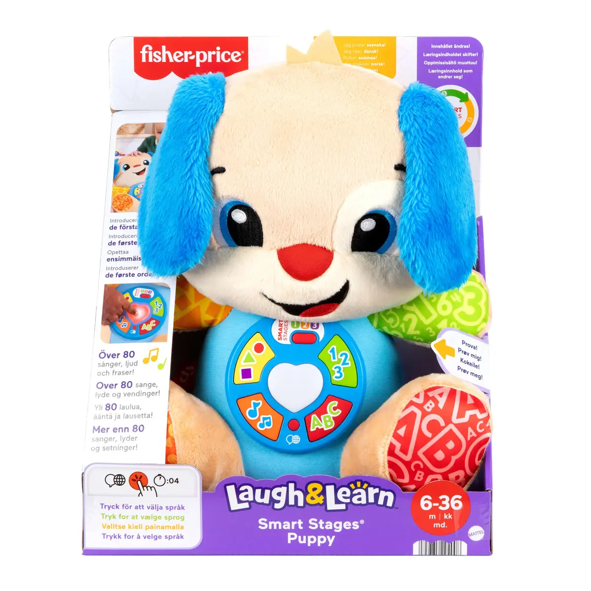 Fisher-Price Laugh & Learn Puppy JFD21 mīkstā rotaļlieta Photo 6