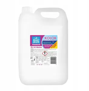 Laundry Gel Biały Jeleń Hypoallergenic for Colored Fabrics 5 L