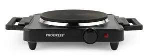 Электрическая однопостовая плита Progress EK4353PFVDE — 1-зонная керамическая варочная поверхность, 230 В, переносная