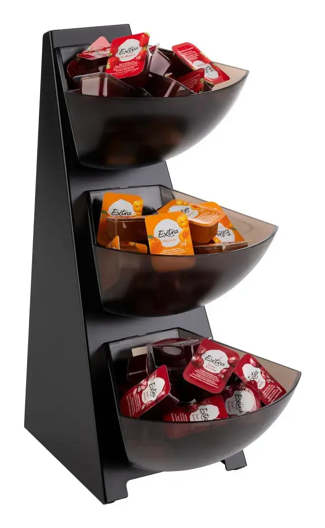 APS 11413 3-tier ABS & Stainless Steel Stand Photo 2