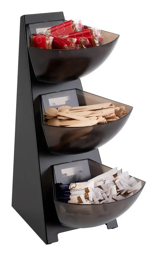 APS 11413 3-tier ABS & Stainless Steel Stand Photo 3