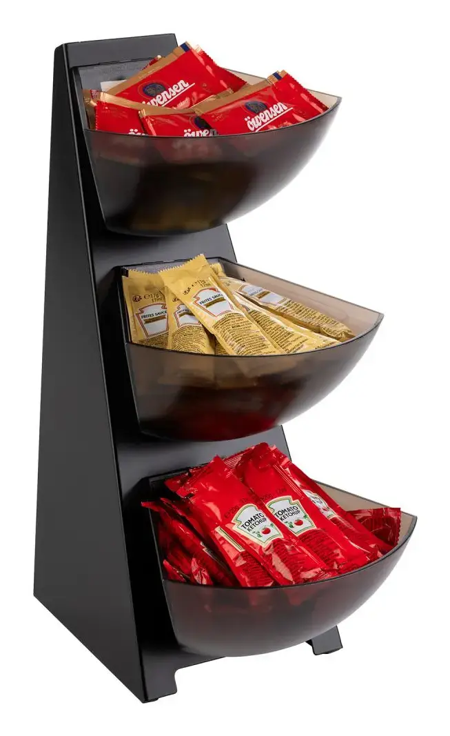 APS 11413 3-tier ABS & Stainless Steel Stand Photo 4