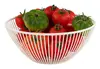 APS SVART Serving Basket Round Metal White Photo 2