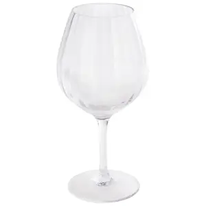 Red wine glass APS PERFECTION model 10542 — Plastic Tritan flute, 0.6 L, set of 12