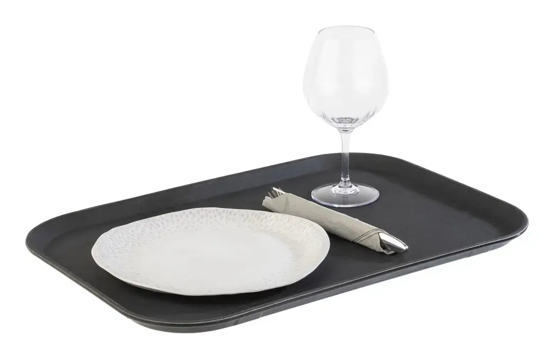 APS Classic serving tray 517, Rectangle Black Photo 2