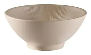 Serving bowl APS NERO Melamine Beige, 0.9 L, Ø19 cm, round