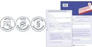 AVERY Zweckform Änderungsvereinbarung Home-/Mobile-Office 2255 – amendment form for home/mobile office, market D, 1 sheet