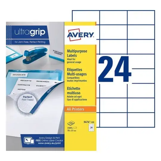 Avery 3474-100 A4 printing paper Photo 2