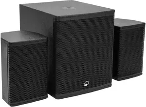 Omnitronic MAXX-1508NG 2.1 Active PA System — 2.1-channel Powered Speaker System