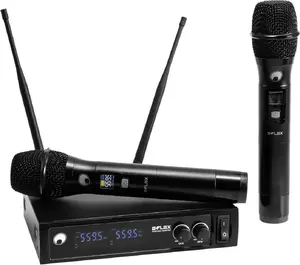 Wireless Microphone System Omnitronic UHF E-FLEX 2 — UHF 559–575 MHz, model 13063371