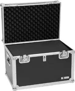 Transport Case Roadinger FLE-60 universal, black, with pick-foam, load capacity 25 kg