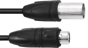 DMX cable PSSO 3-pin IP65 20m black, model 30227843