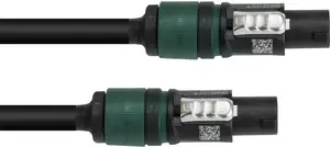 Speaker Cable PSSO Speakon 4×2.5 mm², 0.5 m, black (30227928)