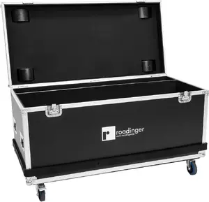 Flightcase for Roadinger SL-1000 MFZ DMX Search Light with Wheels, 100 kg Load Capacity
