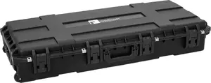 Roadinger Kunststoffcase Trolley for 4× AKKU IP Pixel Tube 360° CRMX – 117 cm, Black