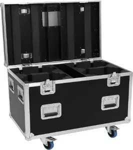 Flightcase Roadinger HIGHLINE for 4x LED IP TMH-H420 WASH with Casters