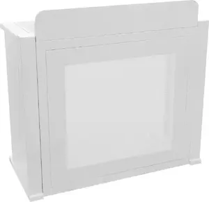 Omnitronic BOOZ Event Stand white model 32000084 — speaker/event stand, white finish