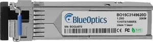 SFP-трансивер BlueOptics 60202-BO 1000BASE-BX-U одномодовый LC-Simplex TX1310nm/RX1490nm 10 км DDM