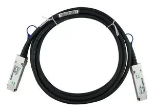 Кабель BlueOptics QSFP28 DAC SFP-DAC100-2M-BL 100GBASE-CR4 2 м, чёрный