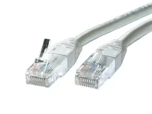 Network patch cable Secomp S1705 Cat6 U/UTP (UTP) RJ45–RJ45, 5 m, Beige