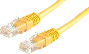 UTP Patch Cable Cat6 (Class E) Secomp S1735, yellow, 5 m