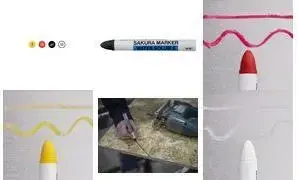 Chalk Crayon Marker Sakura CRAYON MARKER WSC50 — white, water-soluble, wax-based, opaque, lightfast