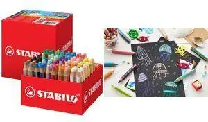 Colored pencil 3-in-1 STABILO Multitalentstift woody (880/76-01) – pencil, watercolour, wax crayon