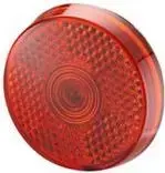 FISCHER велосипедный LED-строб/фонарь с клипсой для одежды и рюкзаков, модель 85467, 1 шт.