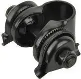 FISCHER bicycle saddle piston 85638, black — single piece for mounting saddle without clamp on seatposts