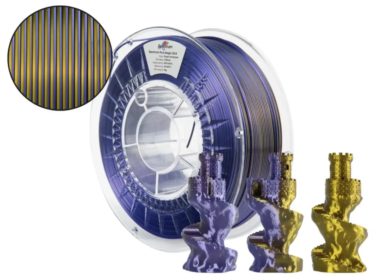 Spectrum PLA Silk 81405 — 1.75 mm 1 kg Photo 2