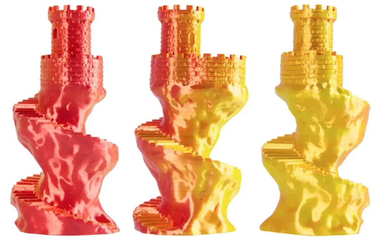 Spectrum PLA Silk Multicolour Solar Flare 1.75 mm 1 kg Photo 3