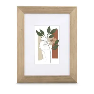 Рамка для фото HAMA Albero Single — деревянная одиночная рамка, тауп, для фото 20×30 см
