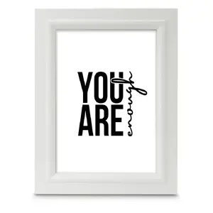 Picture frame HAMA Chic single MDF White for 10x15 cm photo, FSC-certified