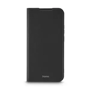 Vāciņš folio mobilajai HAMA Daily Protect priekš Xiaomi Redmi Note 15 Pro 5G — piemērots 17,2 cm (6,77") ekrānam, melns, 2 karšu nodalījumi, statīvs
