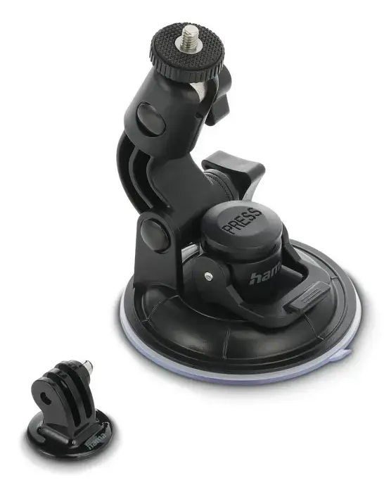 HAMA Suction Cup Holder for Action Cams Ø90 mm Photo 4
