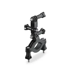 HAMA Passive Holder for Action Camera — Large, Black, for Bikes and Outdoor (fits tubes 2.5–6.2 cm)