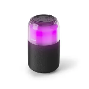 Mono portable speaker HAMA Can Speaker 5 W, Bluetooth, USB-A & USB-C, Built-in battery, Black
