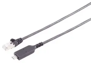 USB-C to Ethernet Adapter S CONN maximum connectivity 13-51025, Wired USB 3.2 Gen 1, 1000 Mbit/s, Black