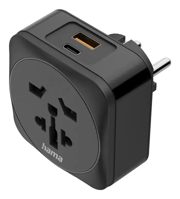 HAMA 00223460 power plug adapter Type E/F hybrid Photo 2