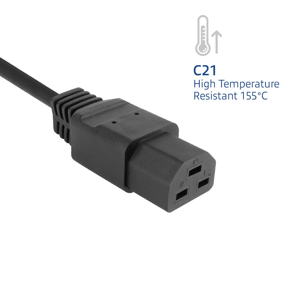 ACT AK5359 Powercord C20 to C21 2.5m Photo 4