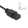 ACT Power Cord C14 - C21 1m Photo 3