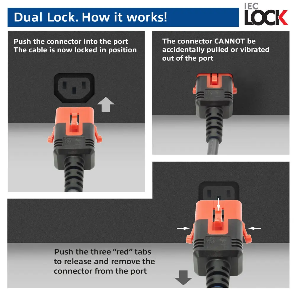 ACT PC3872 Power Cord C14 to C15 2m Photo 7
